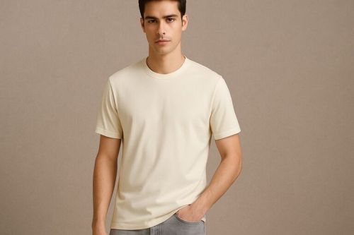 Cotton Round Neck T Shirt, Color : Multi Color