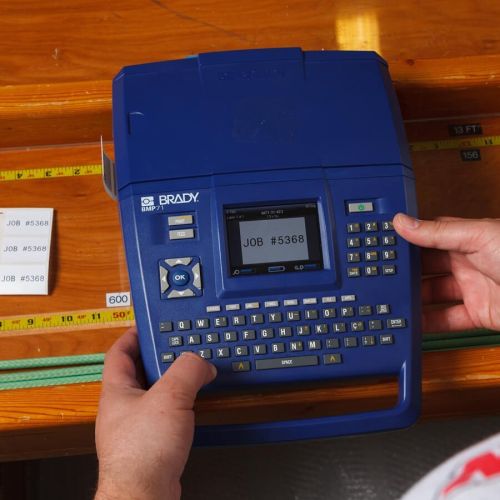 Automatic Brady BPM71 Label Printer, Color : Blue