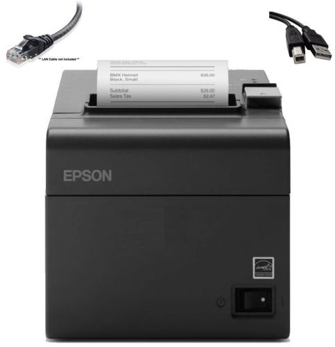 Electric Epson TM-T82III POS Printer, Color : Black for Billing