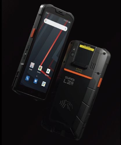 Sunmi L2s Pro Mobile Terminal, Color : Shiny Black