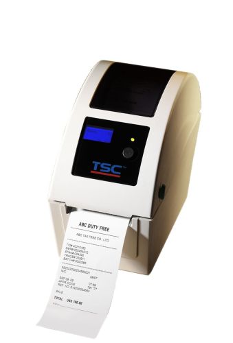 Automatic TSC Tdp 225 LCD Wristband Printer, Color : Black, White