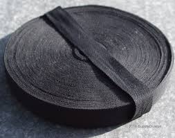 Black Cotton Tape