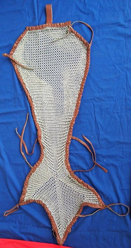 Chain Mail Armor Leg Guard