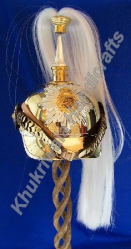 H121 Pickelhaube Helmet With Plum