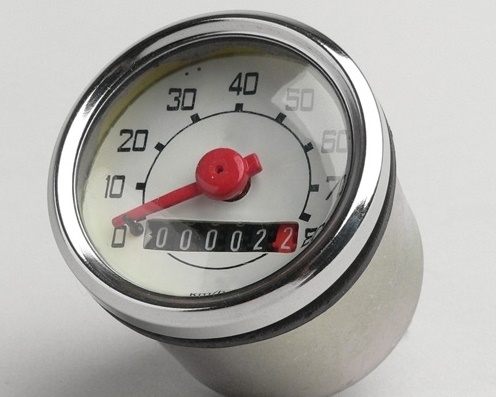 Speedometer V50 Round KMPH