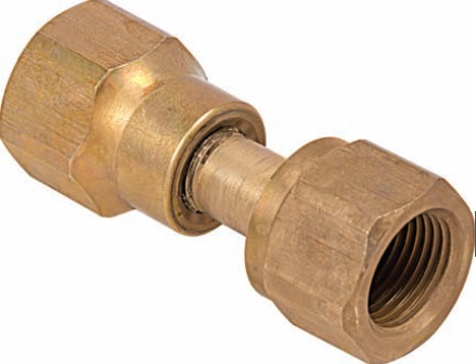 Brass Semi Automatic CO2 Regulator Adapter for Gas Use