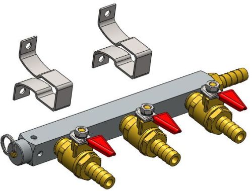 Krome Dispense Three Way Valve