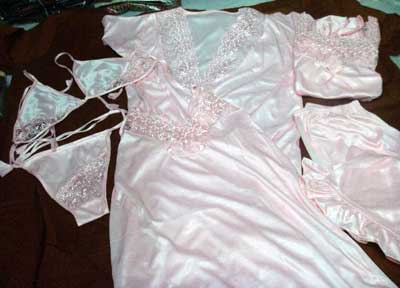 Checked Cotton Ladies Nightwear, Size : M, XL