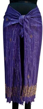 Polyester Pareos, Packaging Type : Blue