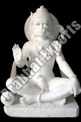 Marble Lord Hanuman Statue