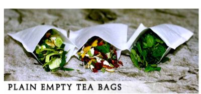 Rectangular Plain Empty Tea Bags, For Packaging, Feature : Good Quality