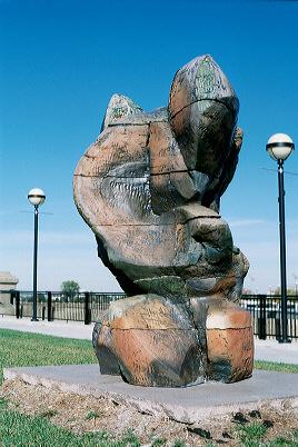 Limestone, Appearance : Antique