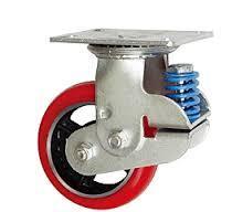 P.U. Spring Castor Wheels