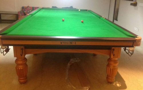 Wooden 4 Legs Snooker Table