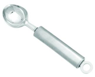 Polished Curved Pipe Handle Ice Scoop, Brand Name : Bhalaria