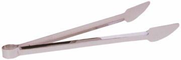 Bhalaria Plain Polished Long Hamburger Tong, Color : Silver