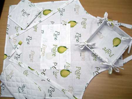 Cotton Printed Kitchen Linen, Packaging Type : White