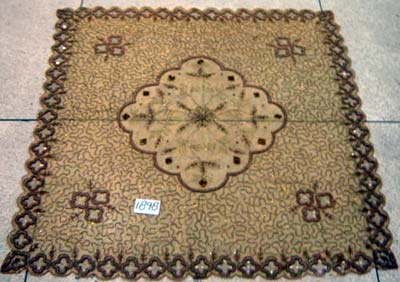 Printed Antique Floral Handcrafted Table Mat