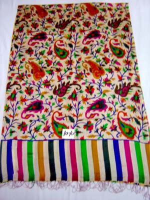 Silk Wool Stoles, Packaging Type : Multicolor for Fashion Accessory