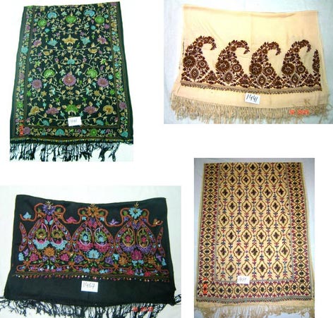 Viscose Embroidered Shawls