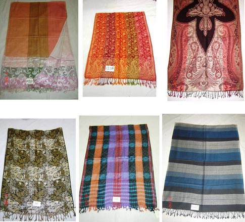 Viscose Jamawar Shawls