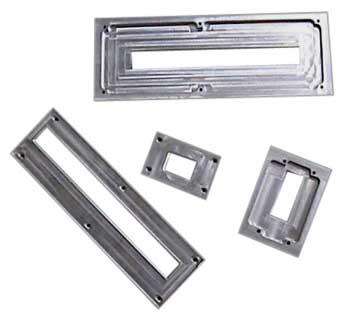 Coated Aluminium Aluminum Machined Components, For Machinery Use, Size : 0-10cm