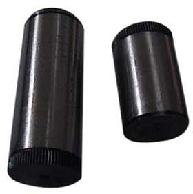 Metal Hardened And Ground Pins, Color : Black