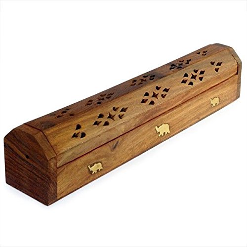 Polished Plain Wooden Incense Stick Boxes, Size : Standard