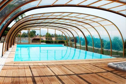 Swimming Pool Enclosures, Color : TRANSPARENT