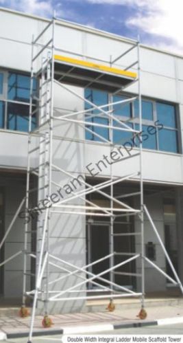 Integral Ladder Mobile Scaffolding Tower