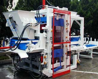 RTQT6-J Concrete Hollow Block Machine