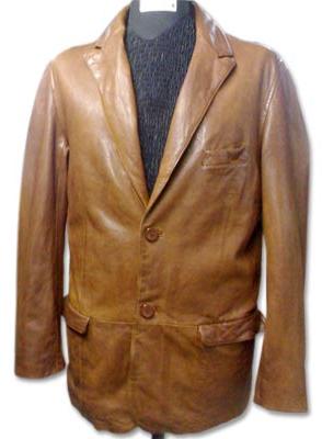 Plain Leather Overcoat, Size : M, S, XL, XXL