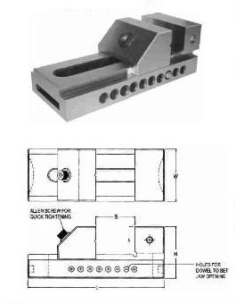 Pin Grinding Vice