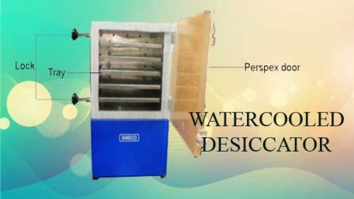 Water Cooled Desiccator, For Laboratory, Shape : Rectangular