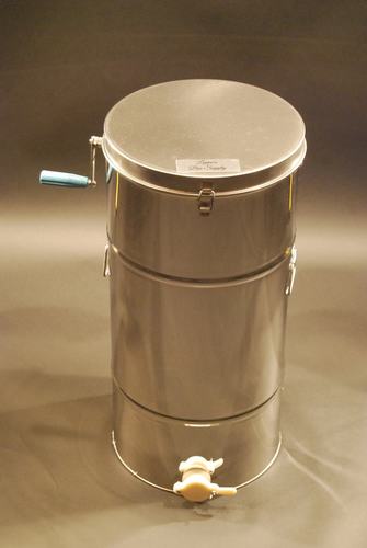 2 Frame Stainless Steel Drum Honey Extractor