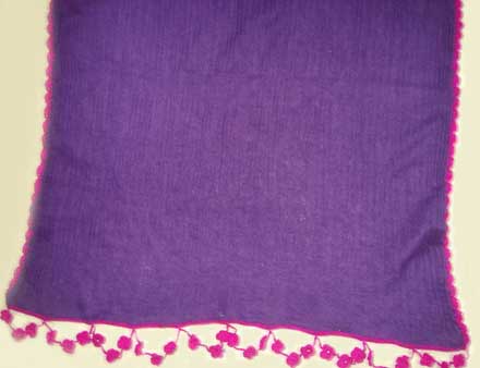 Embroidered Scarves - 06