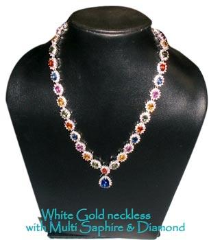 White Gold Necklace 02