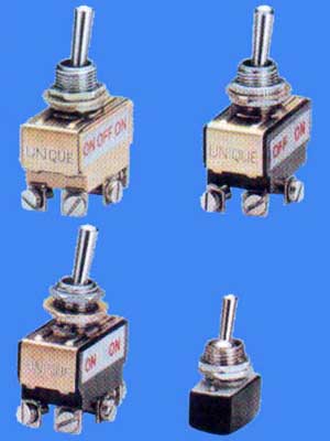 PVC 005 Toggle Switches, Shape : Square