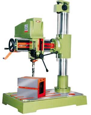 V Belt Driven Radial Drill Machine