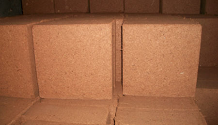 Coconut Pith Blocks, Color : Light Brown