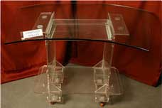 Acrylic Computer Table