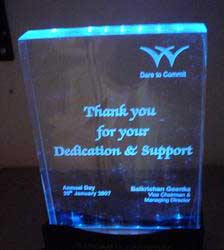 Acrylic Lighted Trophies