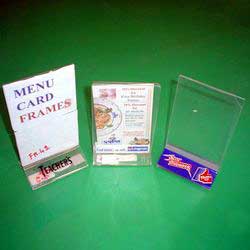 Acrylic Menu Card Frames