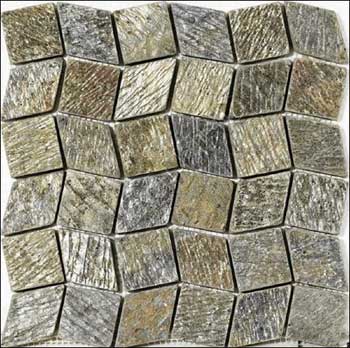 Green Slate Stone Mosaic Tiles