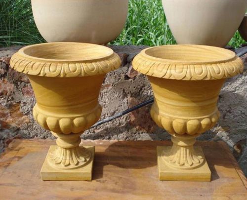 Stone Flower Pots