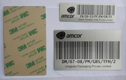 Metal Barcode Labels