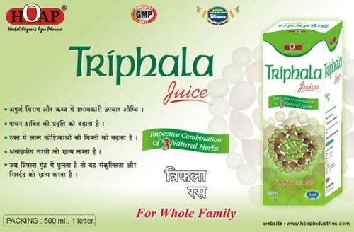 HOAP Triphala Juice, Certification : GMP Certified