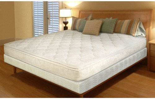Cotton Fabric Spring Mattress, For Hotel Etc., Home, Color : White