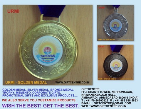 Medal, Gold Medal, Silver Medal, Bronze Medal - (urmi)