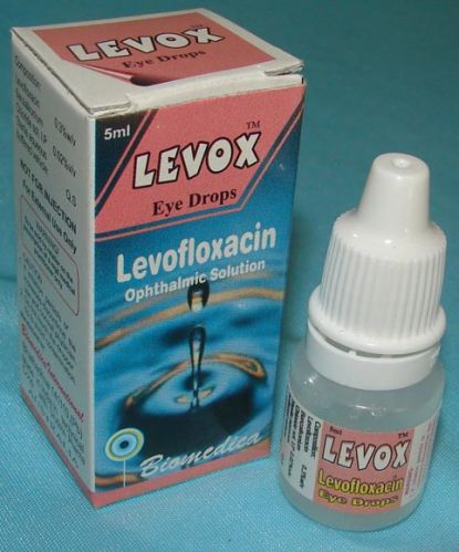 Levofloxacin 0.3% Lomyfloxacin 0.3% Eye Drops